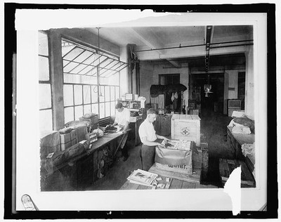 American Red Cross, Bush terminal where all chapters send finished work