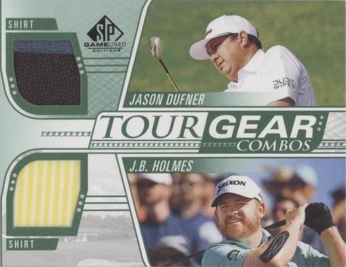 2021 SP Game Used - J.B. Holmes Jason Dufner #TG2-DH