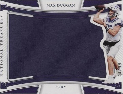 2023 Panini National Treasures Collegiate Max Duggan #RS-MAD