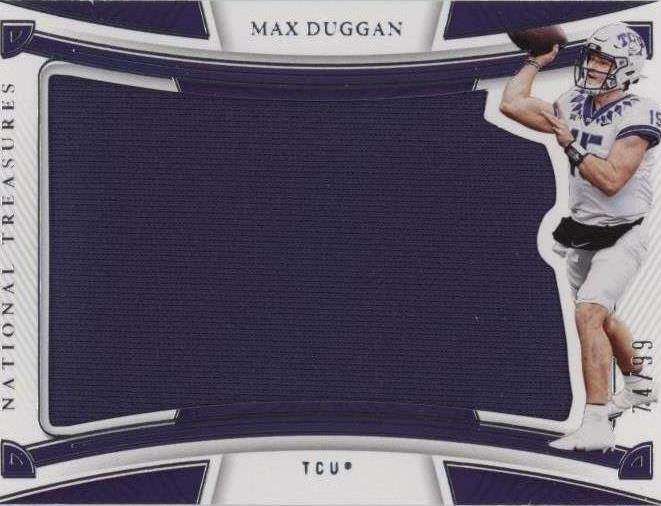 2023 Panini National Treasures Collegiate Max Duggan #RS-MAD