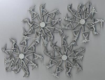 Mars Figures 1/72 GERMAN WWII PARATROOPERS WINTER UNIFORM Figure Set