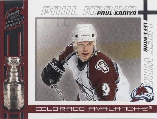 2003-04 Pacific Quest for the Cup - Paul Kariya #25
