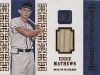 2016 Panini Pantheon - Eddie Mathews #HP-EM