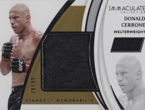 2021 Panini Immaculate Collection UFC - Donald Cerrone #SM-DCR