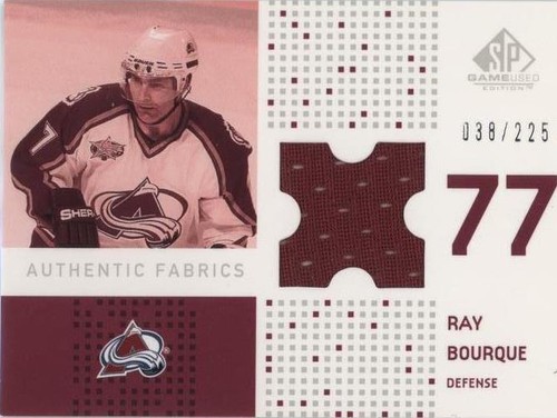 2002-03 SP Game Used - Ray Bourque #AF-RB