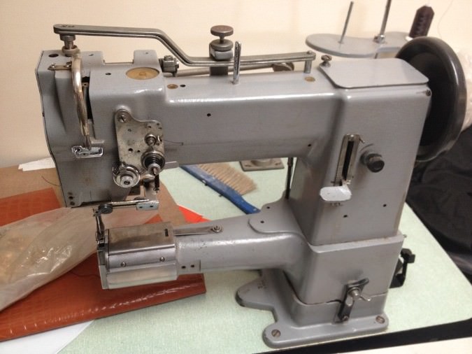 ADLER CYLINDER ARM WALKING FOOT INDUSTRIAL LEATHER SEWING MACHINE GOOD CONDITION in Slough