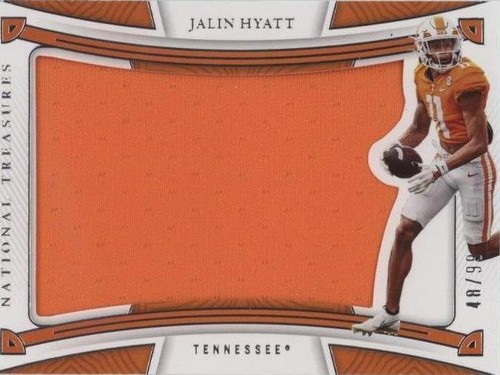 2023 Panini National Treasures Collegiate Jalin Hyatt #RS-JAH