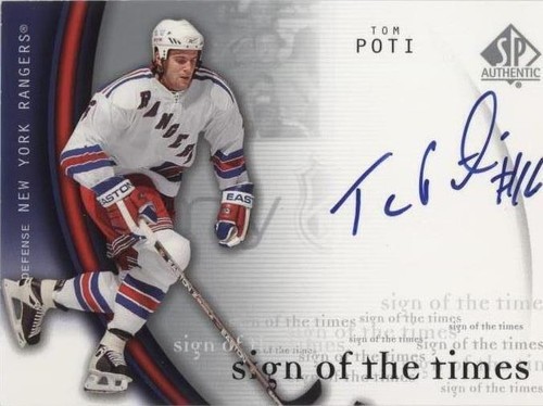 2005-06 SP Authentic - Tom Poti #TP