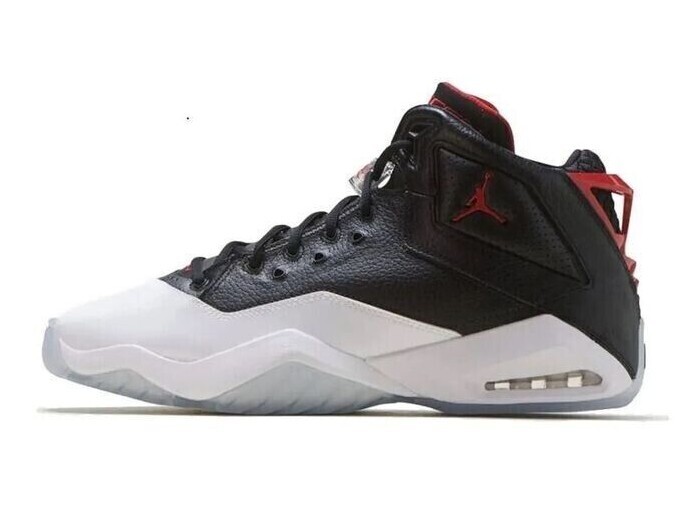 МУЖСКИЕ БАСКЕТБОЛЬНЫЕ КРОССОВКИ NIKE AIR JORDAN BLOYAL черные красные белые Размер 13