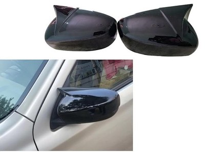 Batman Style Car Side Mirror Covers for Maruti Suzuki Swift 2018–2025 2 Set q103