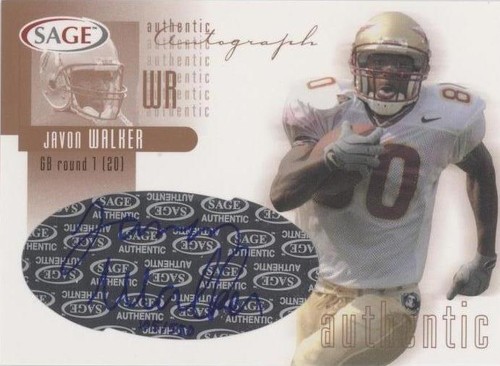 2002 Sage Javon Walker #A43