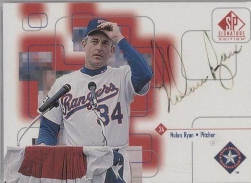 1999 SP Signature Edition - Nolan Ryan #NR