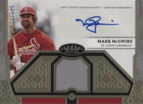 2024 Topps Tier One - Mark McGwire #T1AR-MM