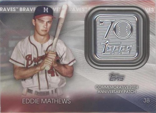 2021 Topps - Eddie Mathews #70LP-EM