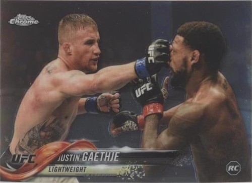 2018 Topps Chrome UFC - Justin Gaethje #71