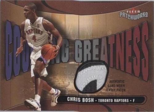2003-04 Fleer Patchworks - Chris Bosh #CG-CB