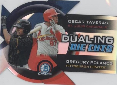 2014 Bowman Chrome - Gregory Polanco Oscar Taveras #DDC-TP