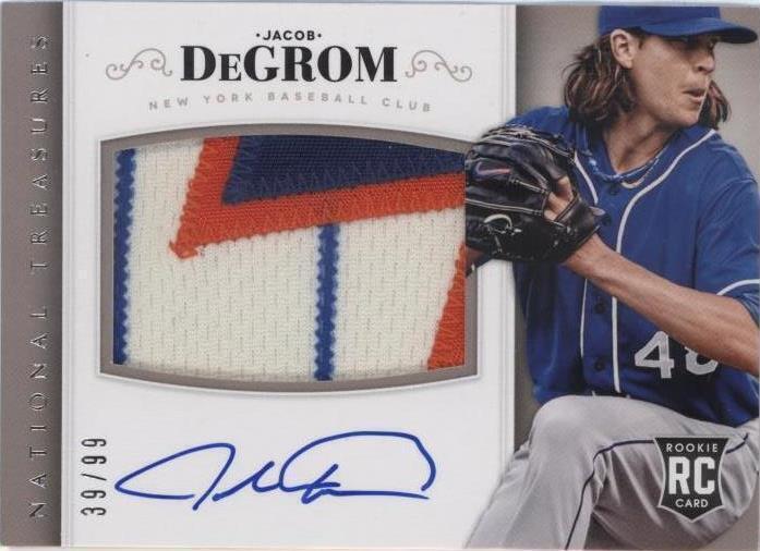 Panini National Treasures 2014 - Jacob deGrom #195