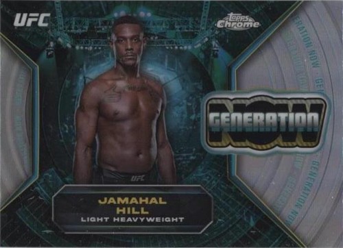 2024 Topps Chrome UFC - Jamahal Hill #GNW-14