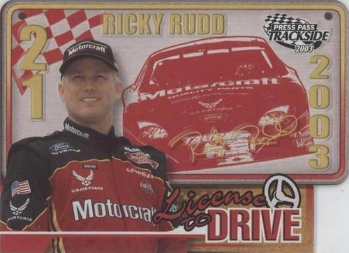 2003 Press Pass Trackside - Ricky Rudd #LD 15