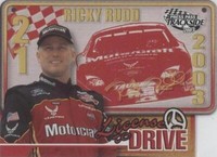 2003 Press Pass Trackside - Ricky Rudd #LD 15