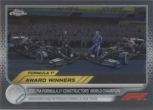2022 Topps Chrome Formula 1 - Lewis Hamilton Valtteri Bottas #197