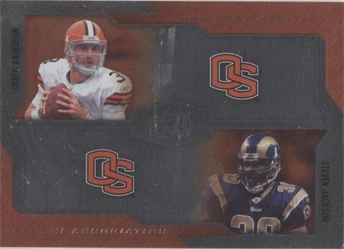 2008 Upper Deck Draft Edition Derek Anderson Steven Jackson #208