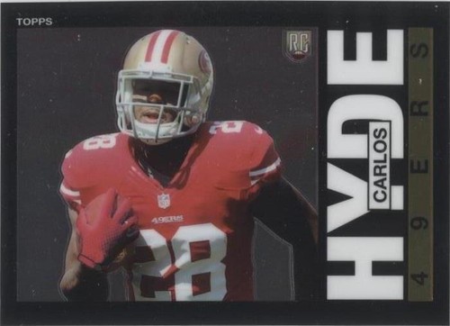 2014 Topps Chrome Carlos Hyde #19