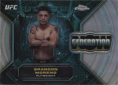 2024 Topps Chrome UFC - Brandon Moreno #GNW-15