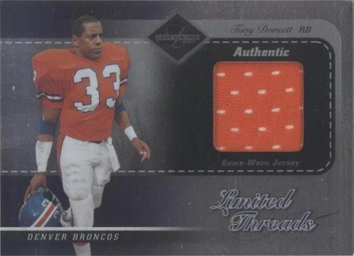 2003 Leaf Limited Tony Dorsett #LT-96