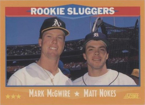 1988 Score - Mark McGwire Matt Nokes #648
