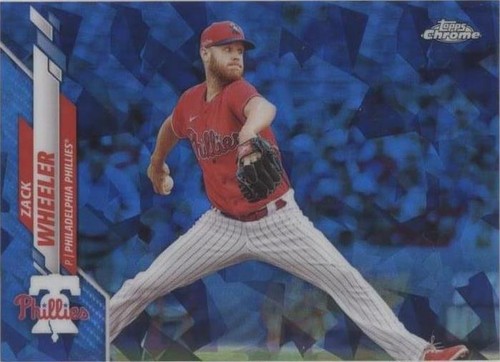 2020 Topps Chrome Update Series Sapphire Edition - Zack Wheeler #U-45
