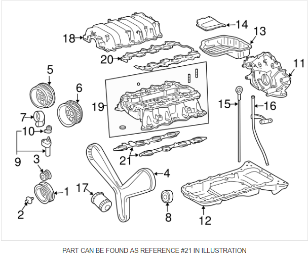 NEW GENUINE TOYOTA LEXUS INTAKE MANIFOLD GASKET Quantity (1) OEM 1717150020