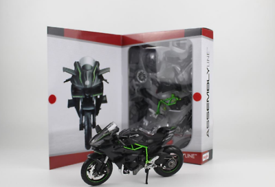 Maisto 1:12 Kawasaki Ninja H2R H2 R Assemble DIY Motorcycle Bike Model NEW BOXED