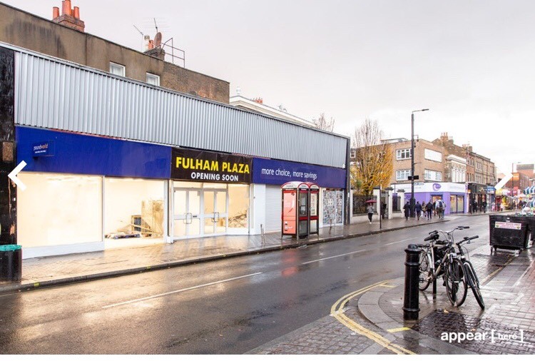 Lock up Shops/Units TO LET, North End Road, Fulham Sw6 in Earls Court
