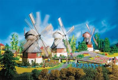 Faller H0 130233 Moulin à Vent avec Moteur Neuf
