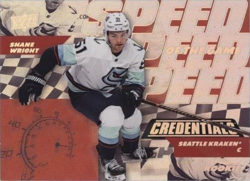 2022-23 Upper Deck Credentials - Shane Wright #SGR-25