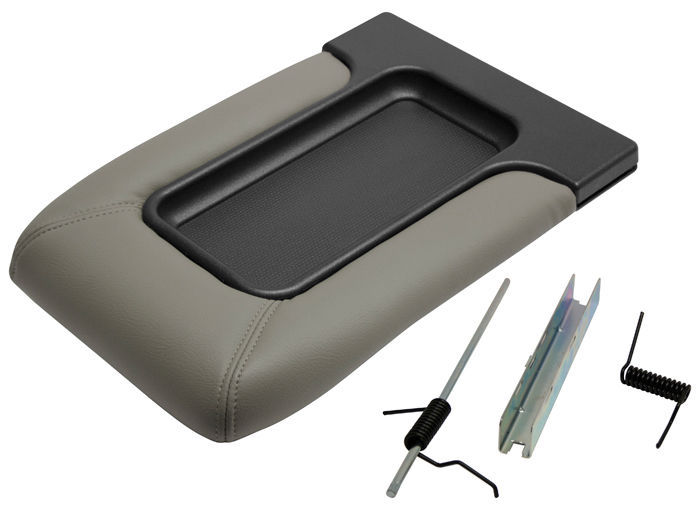 New Light Gray Center Console Armrest Lid For 0307 Chevrolet Silverado
