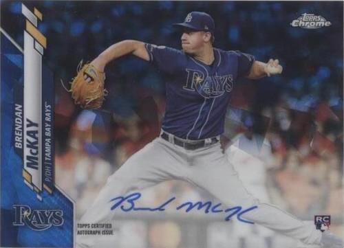 2020 Topps Chrome Sapphire Edition - Brendan McKay #CSA-BM