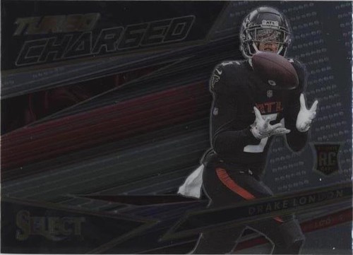 2022 Panini Select Drake London #TUR-24