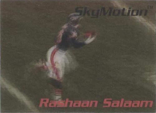 1996 Skybox SkyMotion Rashaan Salaam #SM41