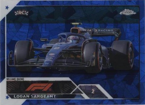 2023 Topps Chrome Sapphire Edition Formula 1 - Logan Sargeant #116