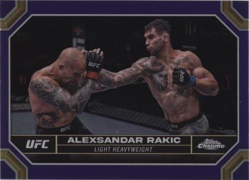 2024 Topps Chrome UFC - Aleksandar Rakic #11