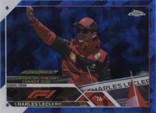 2023 Topps Chrome Sapphire Edition Formula 1 - Charles Leclerc #174