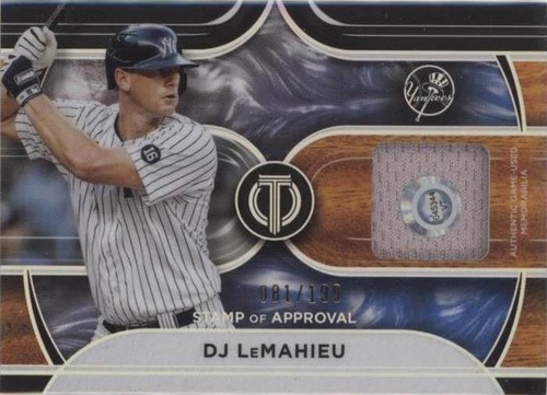 2022 Topps Tribute - D.J. LeMahieu #SOA-DL