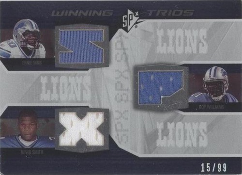 2008 SPx Ernie Sims Kevin Smith Roy Williams #WT25