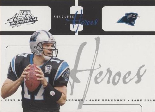 2005 Playoff Absolute Memorabilia Jake Delhomme #AH-9