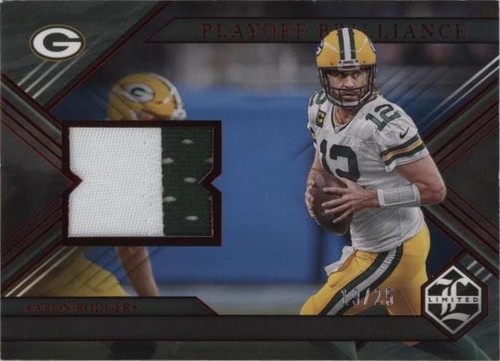 2022 Panini Limited Aaron Rodgers #PB-ARO