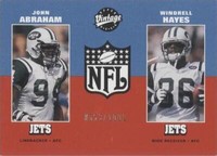 2000 Upper Deck Vintage Preview John Abraham Windrell Hayes #15