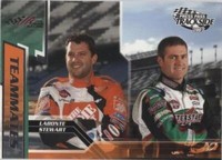 2003 Press Pass Trackside - Bobby Labonte Tony Stewart #74